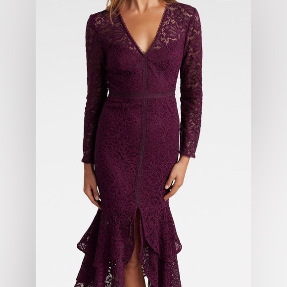 NWT Forever New Plum Purple Dress. - Picture 4 of 6